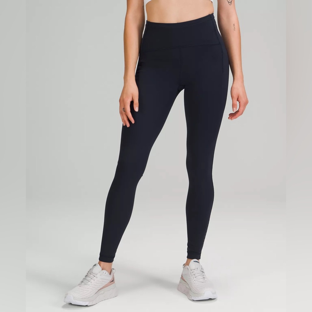 Lululemon Swift Speed High Rise Tight 28" size 4 True Navy TRNV